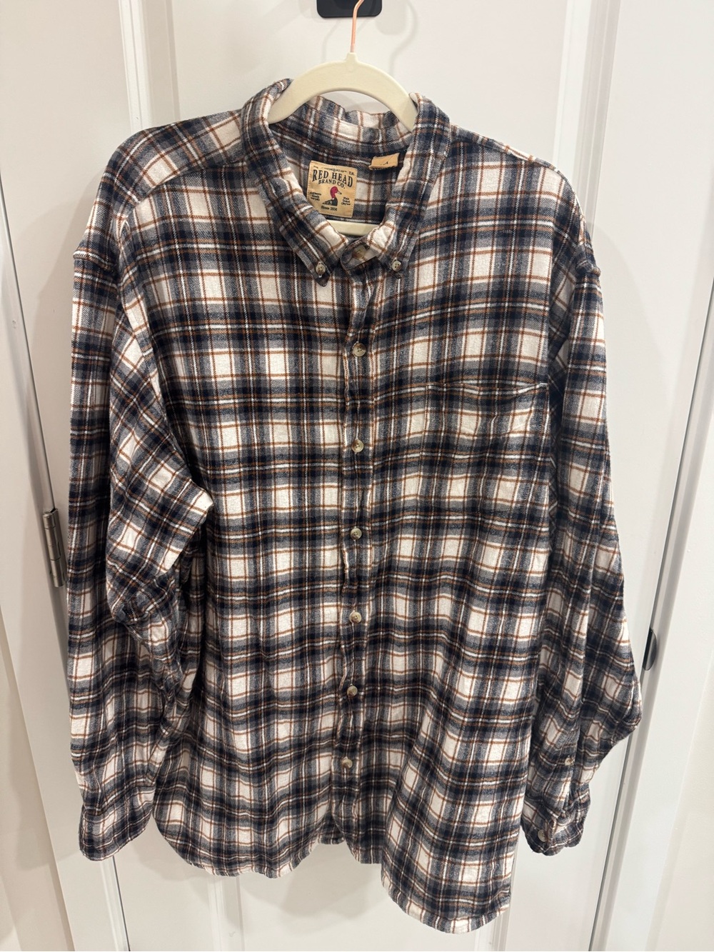 RedHead Brand Co. Heavyweight Plaid Flannel Shirt 3XL